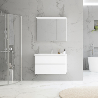 Servantskap Himmel Hvit Matt 800