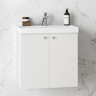 Servantskap Hed Dører Hvit 550