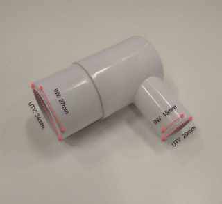 Rd 2" Diverter (Light Grey With Led)