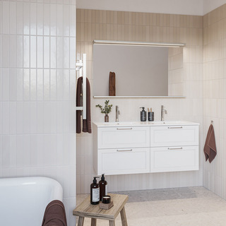 Servantskap Nejd Hvit Matt 1200D