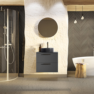 Servantskap Jord Antracit Matt 600