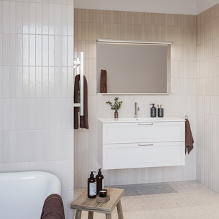 Servantskap Nejd Hvit Matt 1000