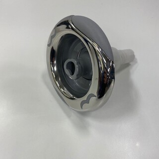 Jet Big Light Grey+Chrome 1 Hole Rotating