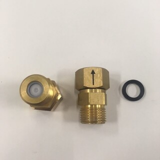 Sjekk Valve Brass 1/2Id 1/2Od In