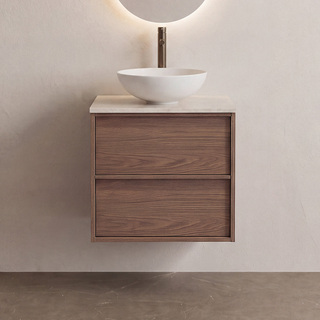 Servantskap Afton 600 Brun Eik