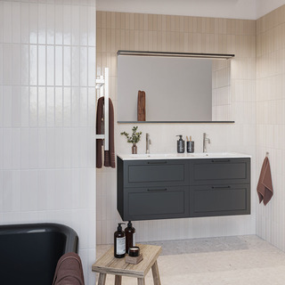 Servantskap Nejd Antracit Matt 1200D