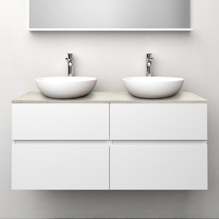 Servantskap Himmel Hvit Matt 1200D