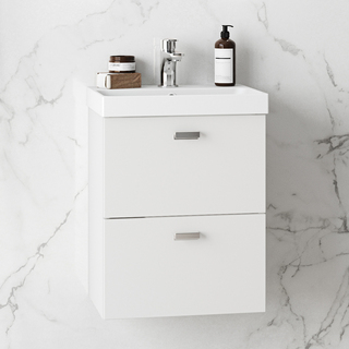 Servantskap Hed Skuffer Hvit 420