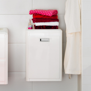 Harmony Halvskap Hø Hvit Høyblank